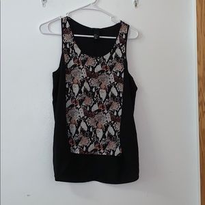 ⭐️5 for 25⭐️H&M size 4 tank top high low design